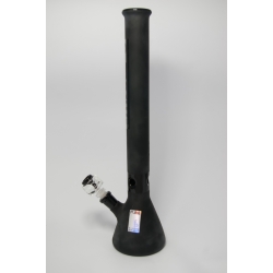 Pure Glass™ Classic Beaker Base Tube Black Frosted
